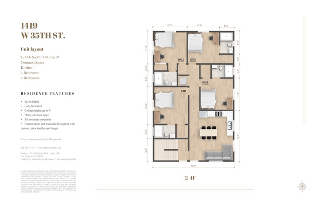 1419 W 35th St, usc, 1419 W 35th St, Los Angeles, CA 90018, USA, Photo:2